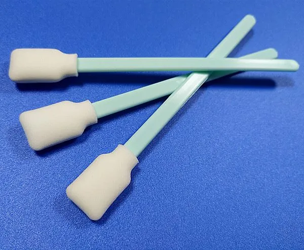 Cleanroom ko'pikli tampon Stick Katta bosh